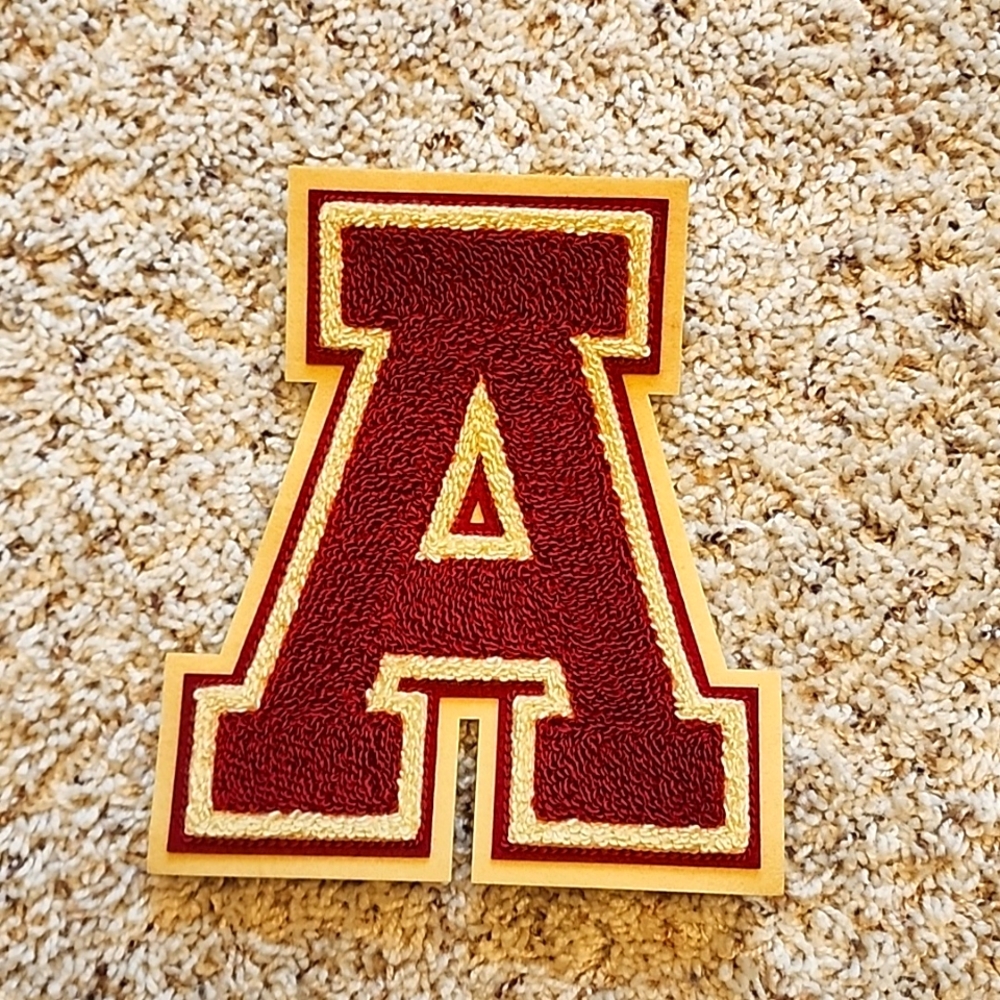 Vintage Varsity Letter A